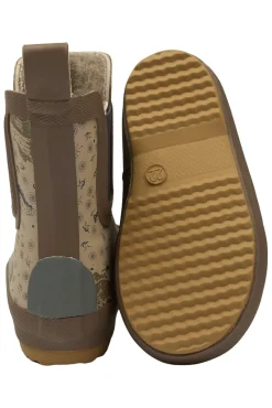 Hot Kort vinter Gummistøvle - AOP - Coriander Korte Termostøvler