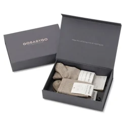 Clearance Kravle start pakke - Sand Skridsikre Strømper|Strømpebukser