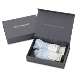 Kravle start pakke - Sky blue Skridsikre Strømper|Strømpebukser