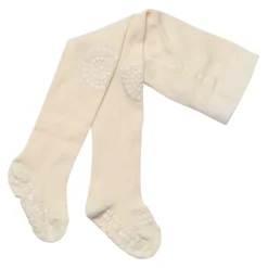 Online Kravle Strømpebukser Bambus - Off white Skridsikre Strømper|Strømpebukser