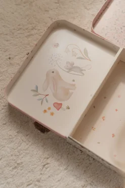 Sale Kuffertsæt Fairy Garden pink Rolleleg