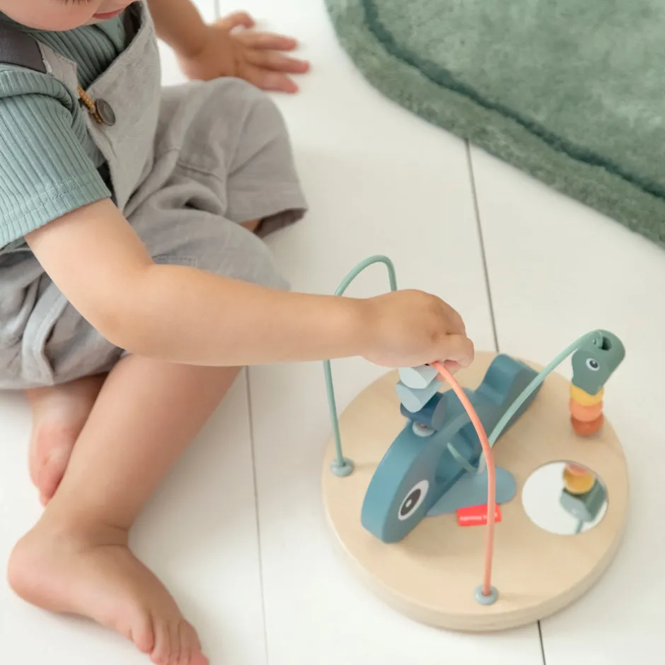 New Kuglelabyrint Wally Blå Trælegetøj