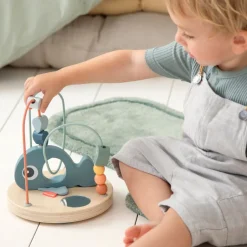 New Kuglelabyrint Wally Blå Trælegetøj