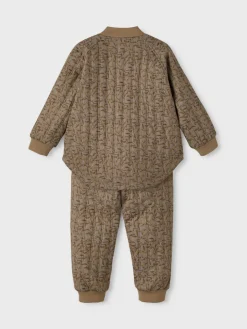 Discount Lajuno quiltet sæt - Chinchilla Termotøj