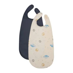 New Lang hagesmæk PU (2-pak) - Dark Navy Hagesmække