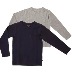 Discount Langærmede T-shirts (2-pak) - Navy 778 Multipack|Bluser