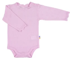 Discount Langærmet Body - LYSERØD Uldbodyer|Bodystocking Langærmet