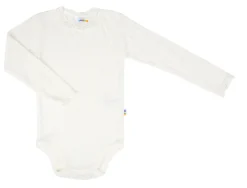 Outlet Langærmet Body - Natur Uldbodyer|Bodystocking Langærmet