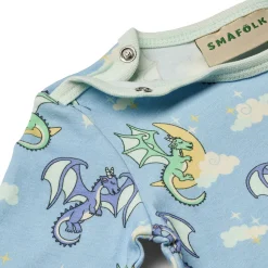 Hot Langærmet body med sovende drager - 737 Bodystocking Langærmet