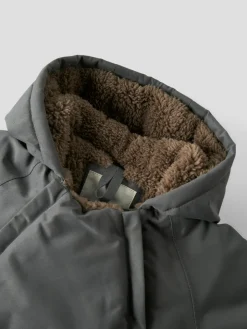 New Lasnow05 Anorak Jakke - Poppy Seed Vinterjakker & Bukser