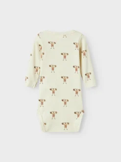 Lavo Enk Langærmet Body - Turtledove Bodystocking Langærmet