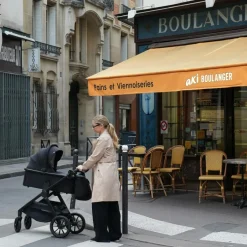 Hot Layla 3i1 - grey stone Kombivogne Med Flade Sæder|Vognpakker