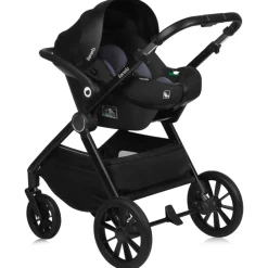 Hot Layla 3i1 - grey stone Kombivogne Med Flade Sæder|Vognpakker