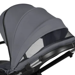 Hot Layla 3i1 - grey stone Kombivogne Med Flade Sæder|Vognpakker