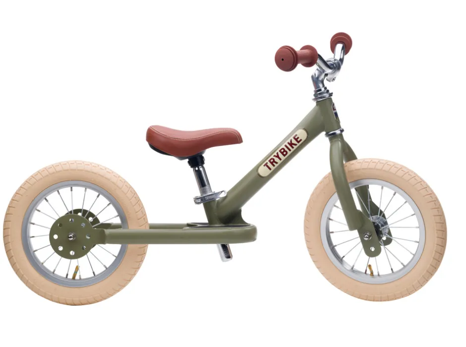 Clearance Løbecykel, 2-hjulet, Vintage grøn Løbecykler & Cykler