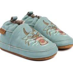 Best Læder Slipper - 3D - GREEN BAY Hjemmesko