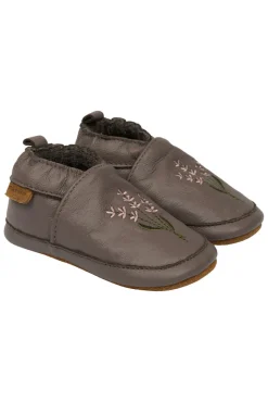 Sale Læder Slipper - 3D - Sparrow Hjemmesko