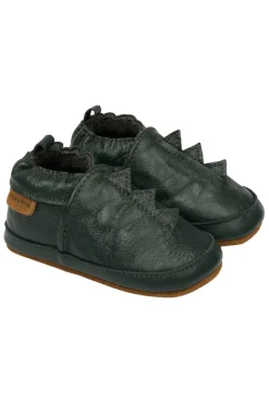 New Læder Slipper Dino - Darkesst sprouse Hjemmesko