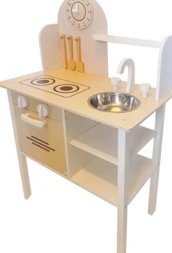 Discount Legekøkken i træ Køkkenleg