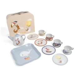 Discount Legekuffert - Teselskab til 4 Køkkenleg