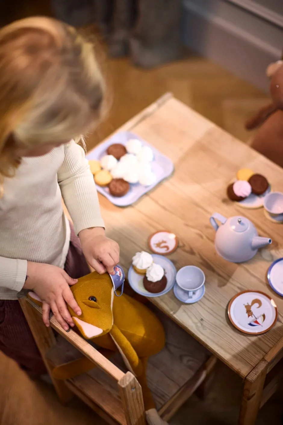 Discount Legekuffert - Teselskab til 4 Køkkenleg