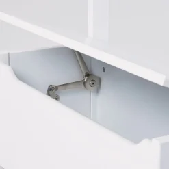 Best Legetøjskiste på hjul - hvid Børn Bænke & Skamler