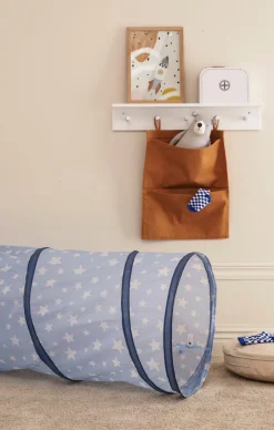 Best Legetunnel, blå m. hvide stjerner Legetelte & Tipier