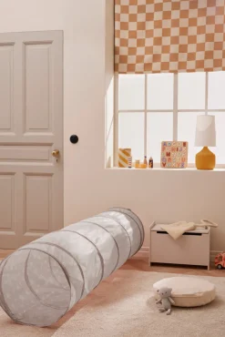 Best Legetunnel, grå m. hvide stjerner Legetelte & Tipier