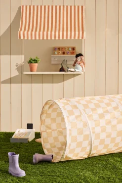 Hot Legetunnel, Gul med tern Legetelte & Tipier