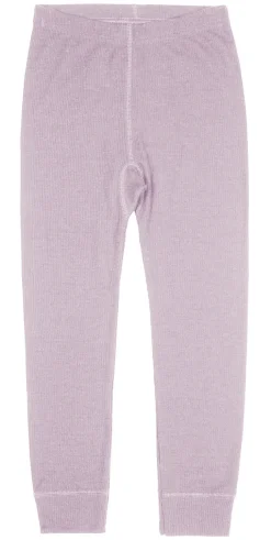 Outlet Leggings I Uld - Lys Lilla/15698 Uldunderdele