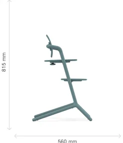 Hot Lemo højstol - stunning black Børn Højstole Uden Tilbehør