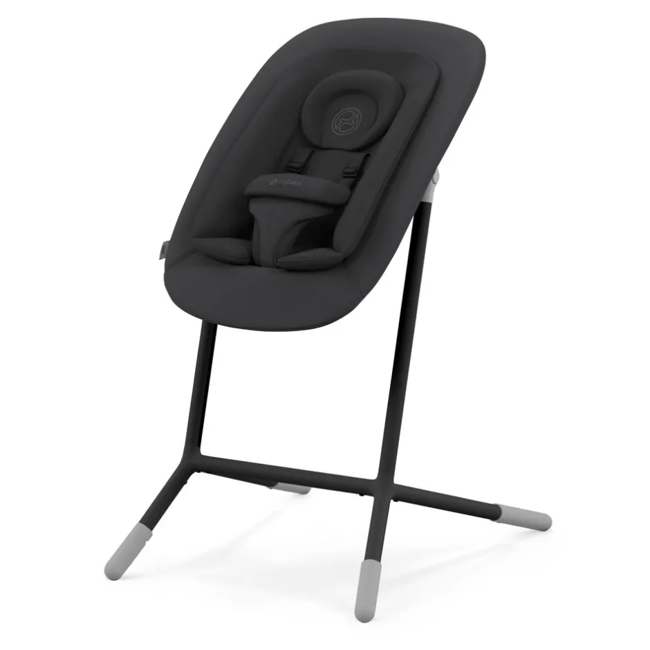 Sale Lemo højstol 4in1 sæt- stunning black Børn Højstole Med Tilbehør