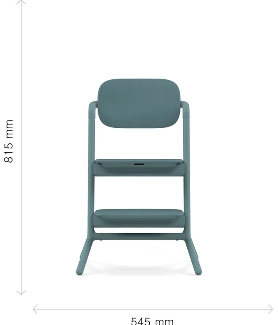 Sale Lemo højstol 4in1 sæt- stunning black Børn Højstole Med Tilbehør