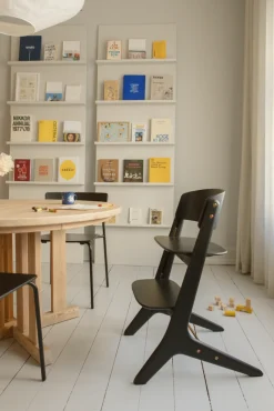 New Lemo Platinum højstol 3in1 sæt, sort/rose gold Børn Højstole Med Tilbehør