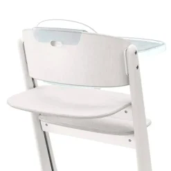 Clearance Lemo Platinum højstol 3in1 sæt, hvid Børn Højstole Med Tilbehør