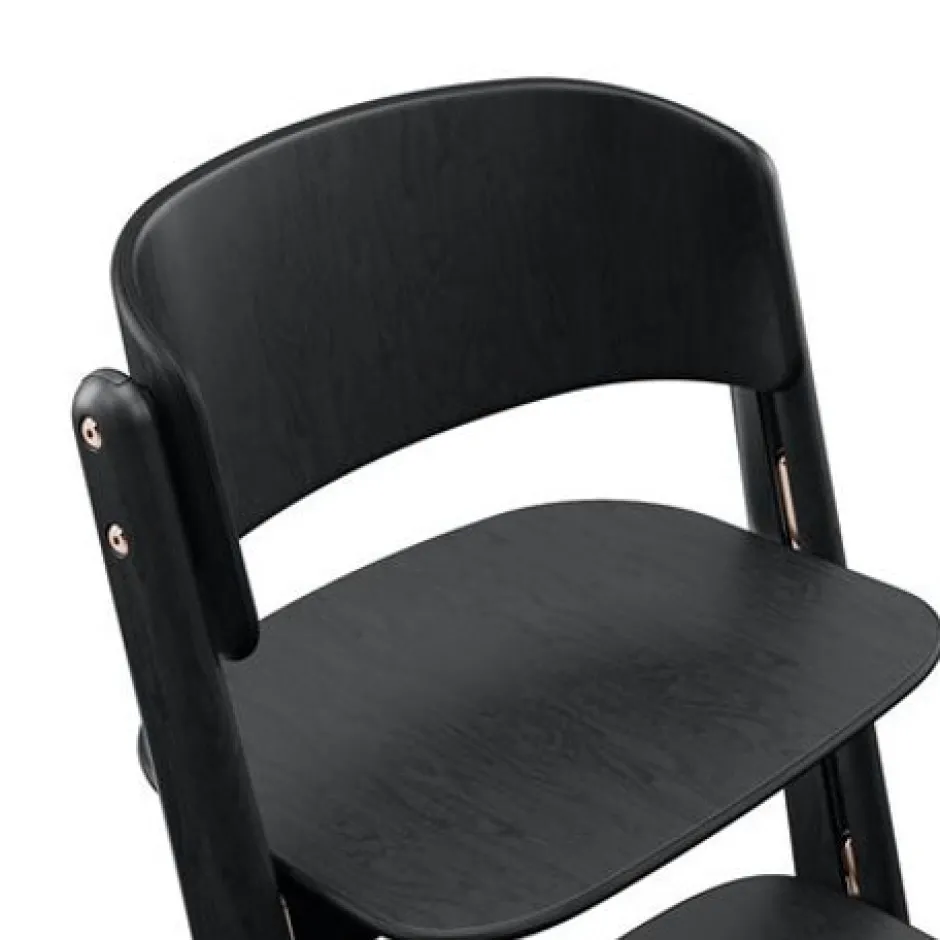 Clearance Lemo Platinum højstol, sort/rose gold Børn Højstole Uden Tilbehør