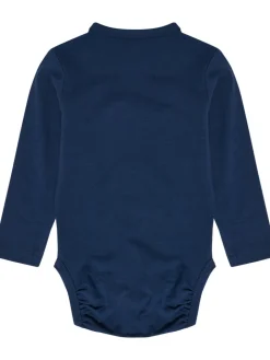 Hot Logo Langærmet Body - Dress Blue Bodystocking Langærmet