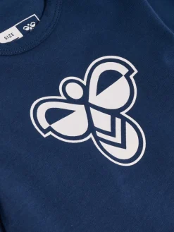 Hot Logo Langærmet Body - Dress Blue Bodystocking Langærmet