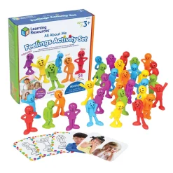 Sale Lær om følelser og kropssprog -figurer Aktivitetslegetøj