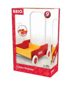 New Lære-gå-vogn, rød-gul - FSC® Gåvogne & Aktivitetsborde