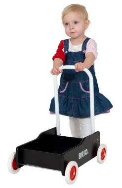 Online Lære-gå-vogn, sort - FSC® Gåvogne & Aktivitetsborde