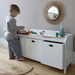 New Luca Opbevaringsmøbel - hvid - FSC® Børn Reoler