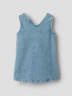 Sale Lulia Denim Spencer - Medium blue denim Kjoler