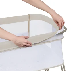 Best Luna vugge - beige Børn Side By Side Senge