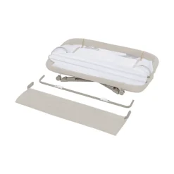 Best Luna vugge - beige Børn Side By Side Senge