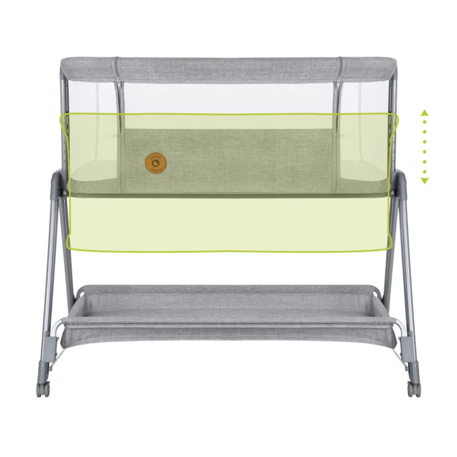 New Luna vugge - grå Børn Side By Side Senge