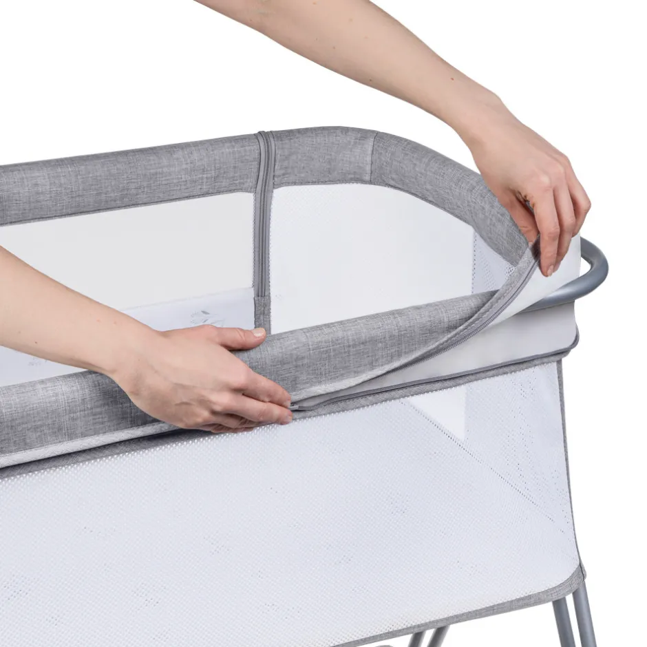 New Luna vugge - grå Børn Side By Side Senge