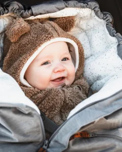 Clearance LYNG Kørepose - dark grey Køreposer