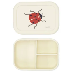 Clearance Madkasse - Ladybug- Silikone Madkasser & Drikkedunke