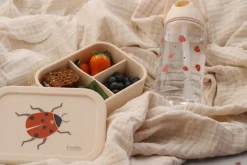 Clearance Madkasse - Ladybug- Silikone Madkasser & Drikkedunke